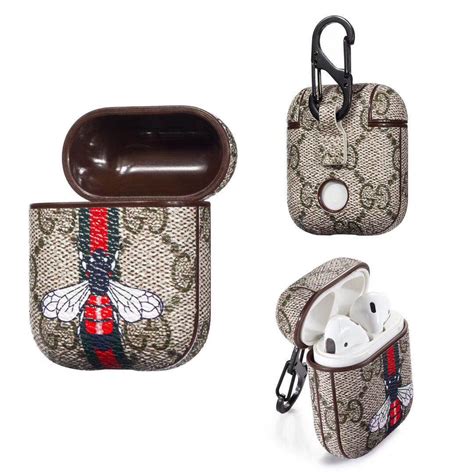 coque airpod gucci|Gucci airpod case.